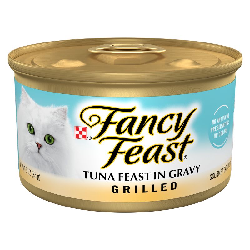 Purina Fancy Feast Gravy Wet Cat Food Can - 3oz, 1 of 7