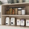 FUFU&GAGA 59"W Kitchen Wooden Buffet Cabinet with Metal Mesh Doors Cookware Shelf Kitchen Worktop - 4 of 4
