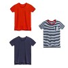 Mightly Girls 3pk Fair Trade Organic Cotton Extended Length Tees - 2 of 3