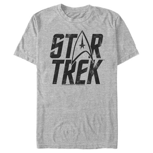 Men's Star Trek: The Original Series Distressed Logo T-shirt - Athletic ...