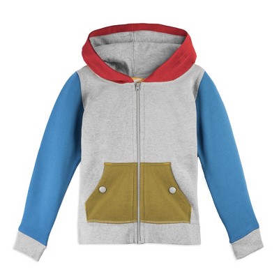 Mightly Toddler Fair Trade Organic Cotton Zip-up Pocket Hoodie : Target