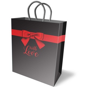 With Love Gift Bag - Black - 1 of 1