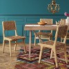 Ceylon Woven and Wood Dining Chair Brown/Natural - Threshold™ - image 2 of 4