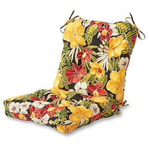 Kensington Garden 21"x21" Outdoor Seat and Back Chair Cushion - 1 of 4
