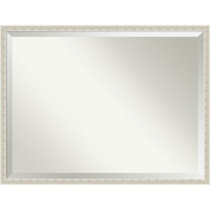 Amanti Art Bethany Beveled Wood Framed Bathroom Vanity Wall Mirror - 1 of 4