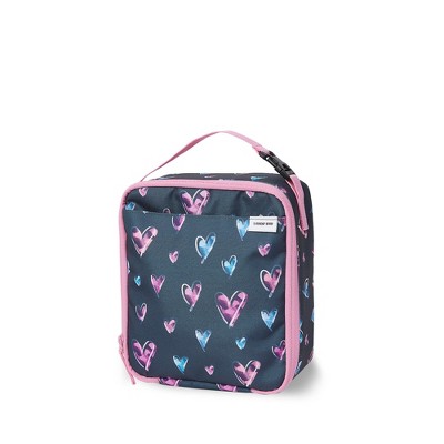 Lands' End Kids Insulated EZ Wipe Printed Lunch Box