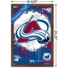 Trends International NHL Colorado Avalanche - Maximalist Logo 23 Framed Wall Poster Prints - 3 of 4