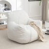 Bean Bag Chair With Tufted Stuffed Filling,Fluffy And Lazy Sofa,BeanBag Chairs With Memory Foam For Apartment Living Room-Cuddlewood - 2 of 4