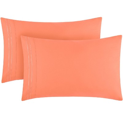 Mellanni Brushed Microfiber Pillowcase Set of 2