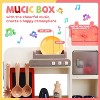 Skirfy 63PCS Kids Kitchen Playset,Play Kitchen Toy with Realistic Lights & Sounds,Pretend Steam, Play Sink & Oven - 2 of 4