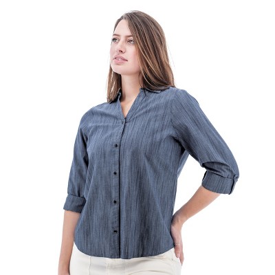 Old Ranch Brands Women's Leander Roll-Up Sleeve Shirt
