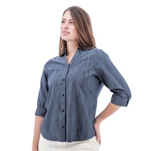 Old Ranch Brands Women's Leander Roll-Up Sleeve Shirt - 1 of 4