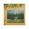 Cottage Garden West of The Wind in The Wild Blue, Green 40 x 30 Inch Waterproof Gallery Wrapped Canvas, Outdoor Garden, Yard, Patio All Weather - 2 of 2