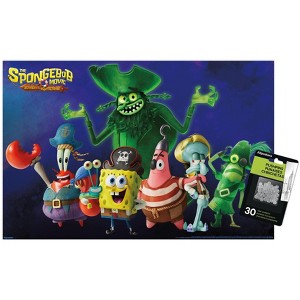 Trends International Nickelodeon The SpongeBob Movie: Search for SquarePants (2025) - Group Unframed Wall Poster Prints - 1 of 4