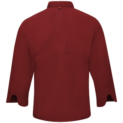 Fireball Red Small Chef Coat with MIMIX and OilBlok