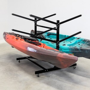 Teal Triangle G-Watersport 6 Levels With Wheels | Double-Sided | Black - 1 of 4