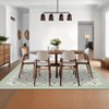 Washable Rug Colorful Floral Butterflies Living Room Rug Low Pile Ultra Soft Foldable Non Slip Carpet Stain Resistant Non Shedding Thin Floor Cover - 3 of 4