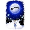 Men's Design By Humans Magical Snowman's Christmas Eve By BluedarkArt Tank Top - 2 of 3