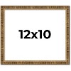 PosterPalooza | Photo Size Textured Gold Picture Frame - UV Acrylic, Foam Board Backing, Hanging Hardware - 3 of 4