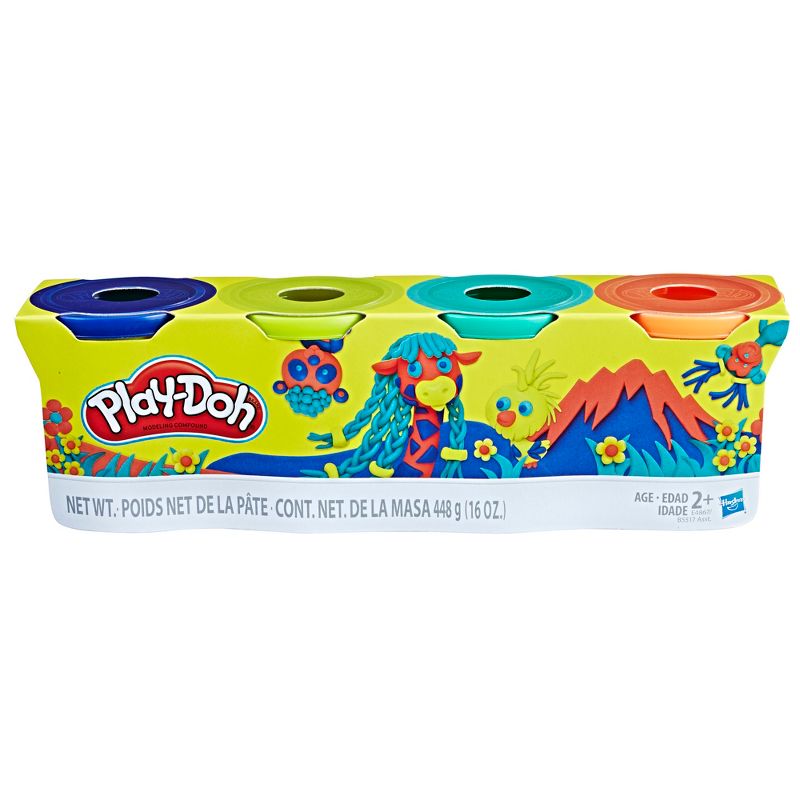 Play-Doh 4pk Modeling Compound Wild Colors, 3 of 6