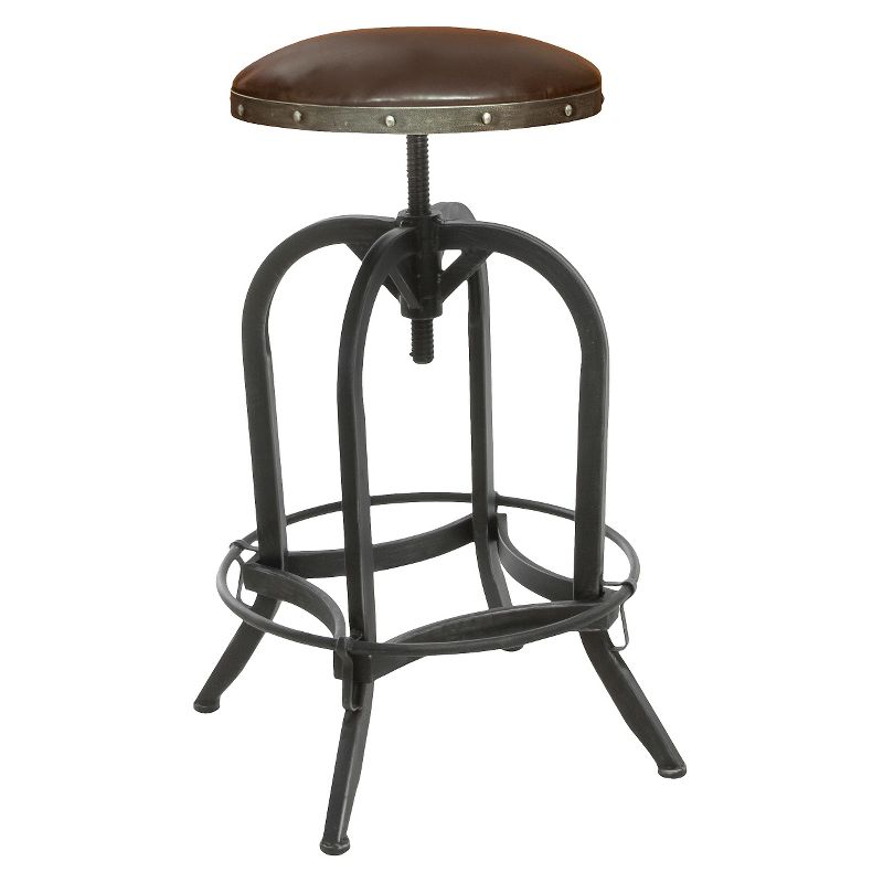 Silla 33.5" Barstool - Brown Christopher Knight Home, 1 of 9