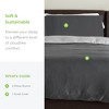 Cariloha Sateen Color Block Duvet Cover - 4 of 4