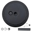 Round Patio Umbrella Base in Black Heavy Duty Water-Filled Umbrella Base - 4 of 4