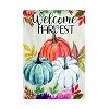 Evergreen Welcome Harvest Suede Garden Flag 12 x 18 Inches Indoor Outdoor Decor - image 2 of 4