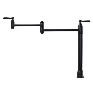 WOWOW Deck Mounted Pot Filler with Double Handle - 1 of 4