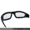 2 Pairs of Birdz Eyewear Oriole Bifocal Safety Motorcycle Sunglasses with Clear, Smoke Lenses - 4 of 4
