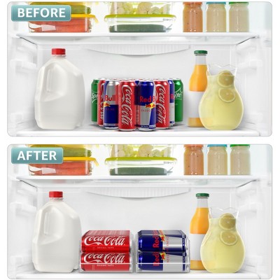 Sorbus 4 Pack Slim Can Organizer for Fridge, Pantry, Kitchen Organization and Storage — фото 5
