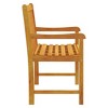 vidaXL Garden Bench Natural Wood Solid Acacia Wood Small Garden Bench - 4 of 4