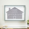 VIP Metal 16 in. Gray Home Your Heart Sign - 2 of 4
