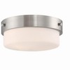 Craftmade Lighting Oak Street 2 - Light Flush Mount in  Brushed Polished Nickel - 2 of 3