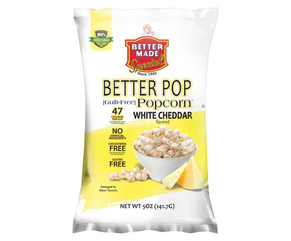 Better Made Better Pop White Cheedar Popcorn - 5oz