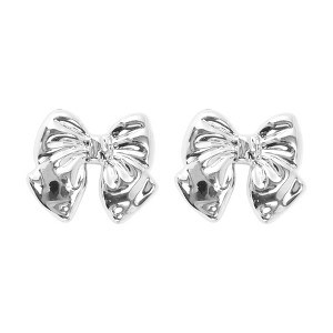 Unique Bargains Shoe Decoration Silver Tone 1 Pair - 1 of 4