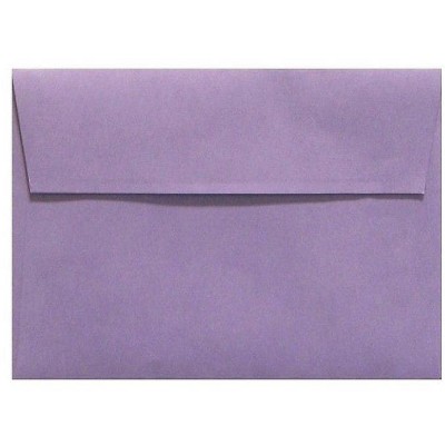 LUX A4 Invitation Envelopes 4 1/4 x 6 1/4 50/Box Wisteria LUX-4872-106-50