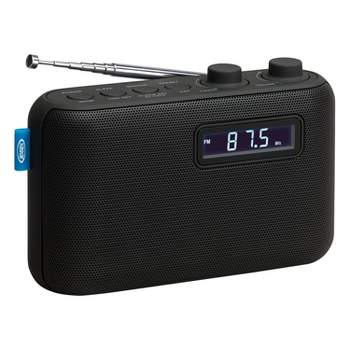 Jensen Portable Bluetooth Am/fm Cassette Player/recorder - Black