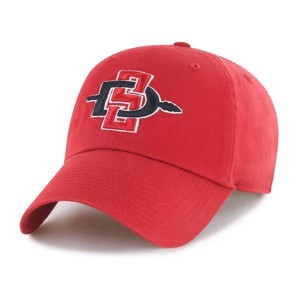 NCAA San Diego State Aztecs Fabric Washed Relaxed Fit Baseball Hat - 1 of 2