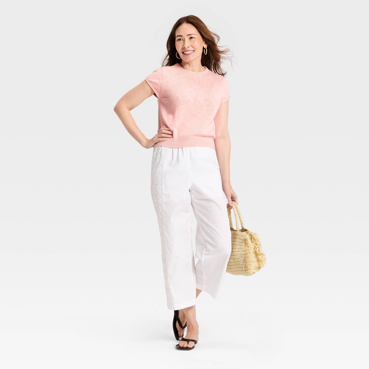Women's Pullover Sweater Top - A New Day™ - thumbnail 9