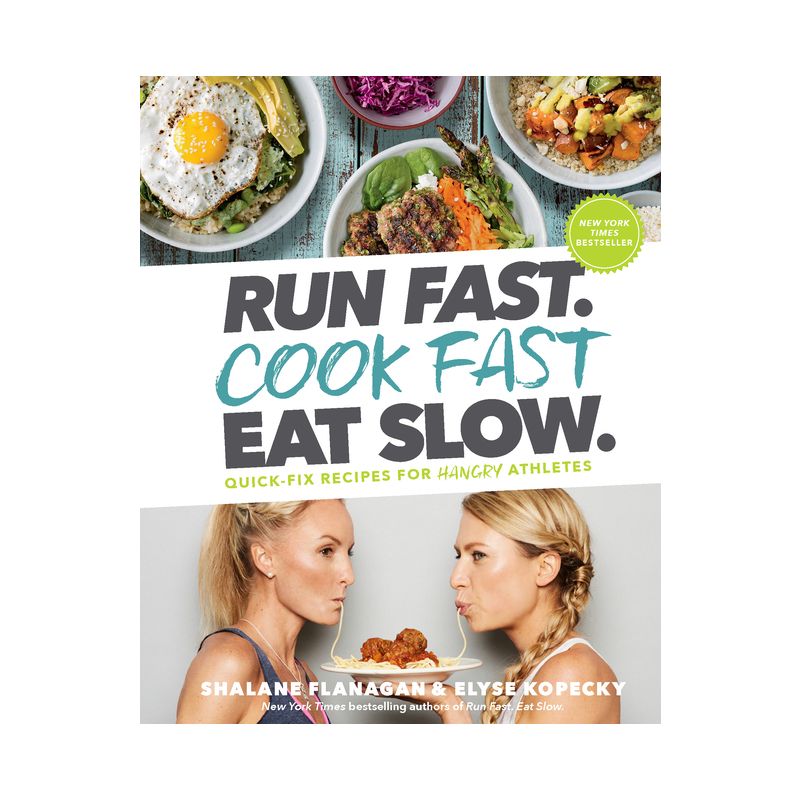 Run Fast. Cook Fast. Eat Slow. - by  Shalane Flanagan & Elyse Kopecky (Hardcover), 1 of 2