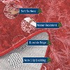 TackView Christmas Runner Rug Washable with Non Slip TPR Backing, Snowflakes Xmas Decoration Carpets for Hallway Bedroom Kitchen - 3 of 4