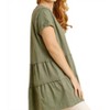 Women's Tiered Ruffle Tunic - umgee - 2 of 4