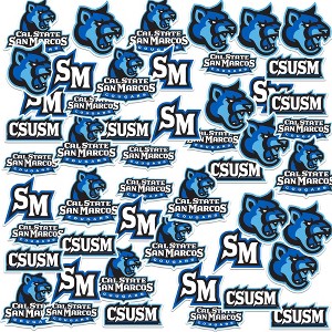 University Of California State San Marcos 50Ct Sticker Pack Miscellaneous 50 Ct. Sticker Pack - 1 of 4