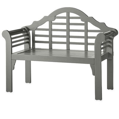 target black bench outdoor