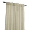 Habitat Bolton Light Filtering Dual Header Weave Blends with Any Decor Curtain Panel Linen - 3 of 4