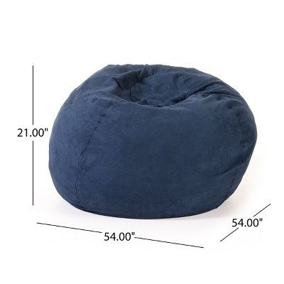 CAVINAS 5FT Microfiber Bean Bag Chair,Lounge Chair Indoor with Removable Cover,Gaming Bean Bag Chairs for Adults,Comfy Chair for Living Room Furniture