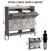 Shoe Cabinet with 4 Flip Drawers - 2 of 4