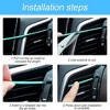 TruAIR 20-Piece Car Air Conditioner Decoration Strips - 3 of 4