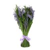 Northlight 14” Wisteria Flower and Mixed Plants Spring Artificial Floral Bundle - Purple/Green - 2 of 2